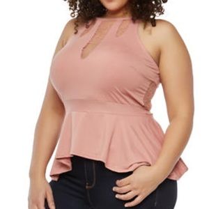 Cute and sexy pink top